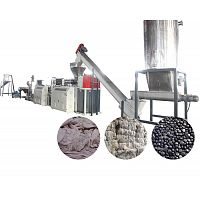 PE/PP雙階式回收造粒機(jī)組