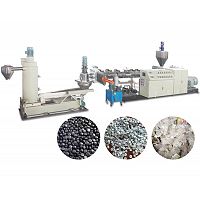 PE/PP單階回收造粒機(jī)組