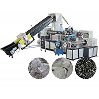 PE/PP雙階壓實(shí)回收造粒線(xiàn)(拉條或水環(huán))