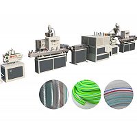 PVC纖維增強軟管生產線