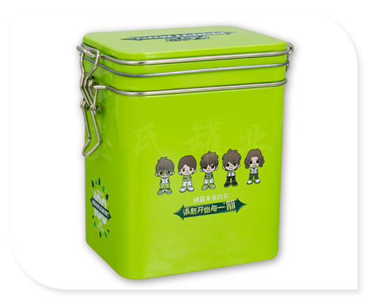 綠箭口香糖鐵罐子 綠箭口香糖鐵罐子側(cè)面圖