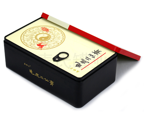 鹿胎膏馬口鐵盒 鹿胎膏馬口鐵盒