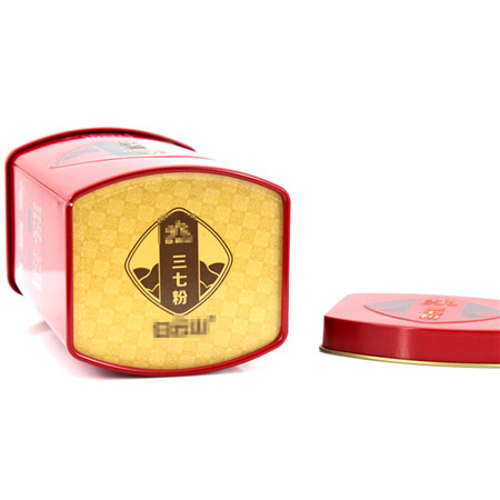 異形密封拍底三七粉鐵盒封口 異形密封拍底三七粉鐵盒封口